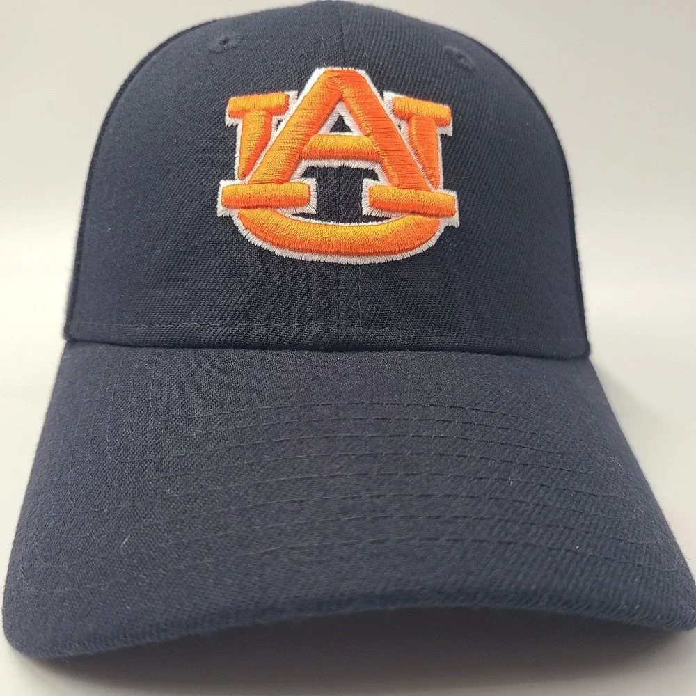 Auburn Tigers Hat Adjustable New Era 9Forty Blue Orange NCAA University Logo Men